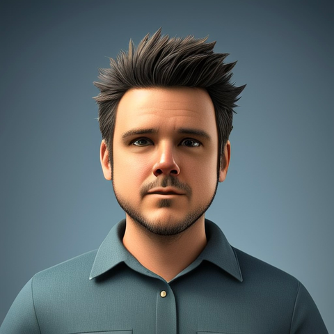 Retrato de Cel Ticó Petit sonriendo